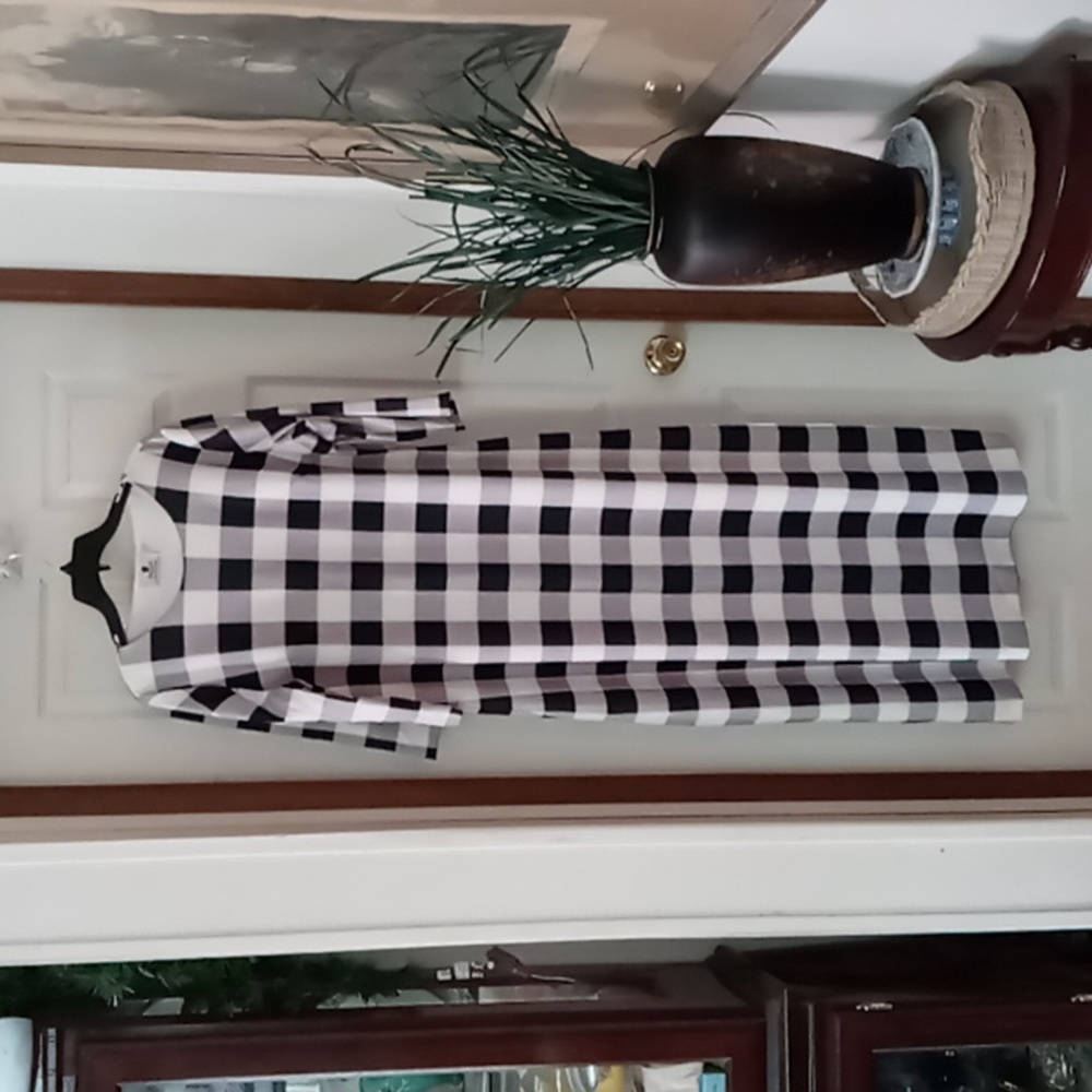 Dainty Jewell's Buffalo Print Dress